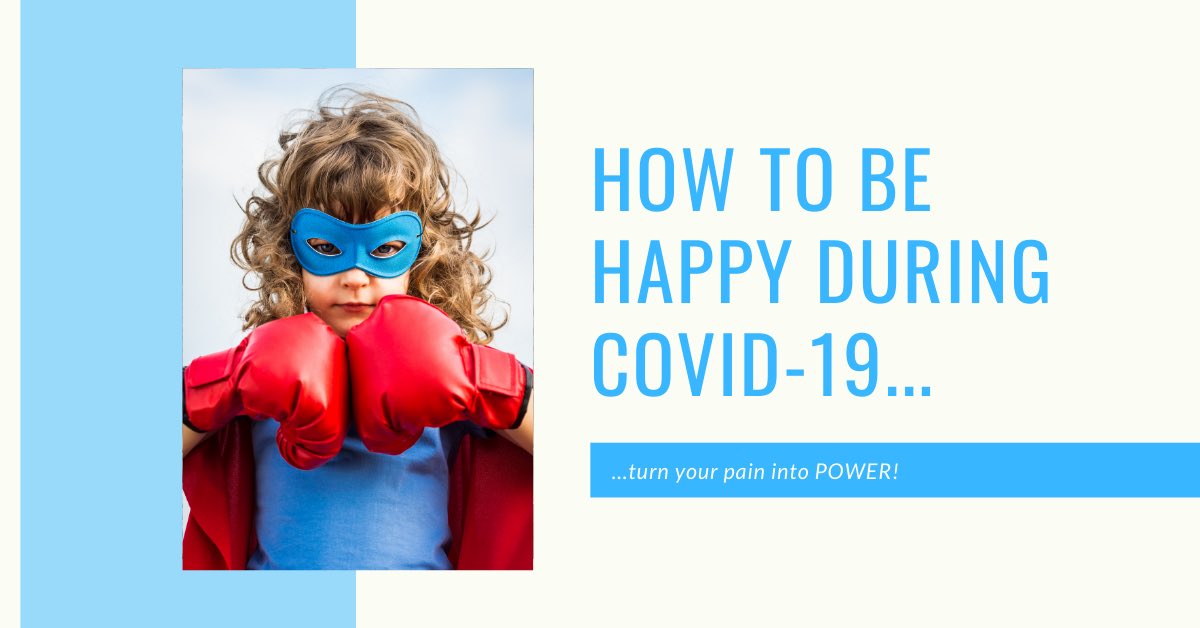Discover how to be happy during #COVID19. The secret lies in turning pain into power. 

#FridayMotivation #covid #anxiety #stress #personaldevelopment 

mariahocking.com/how-to-be-happ…