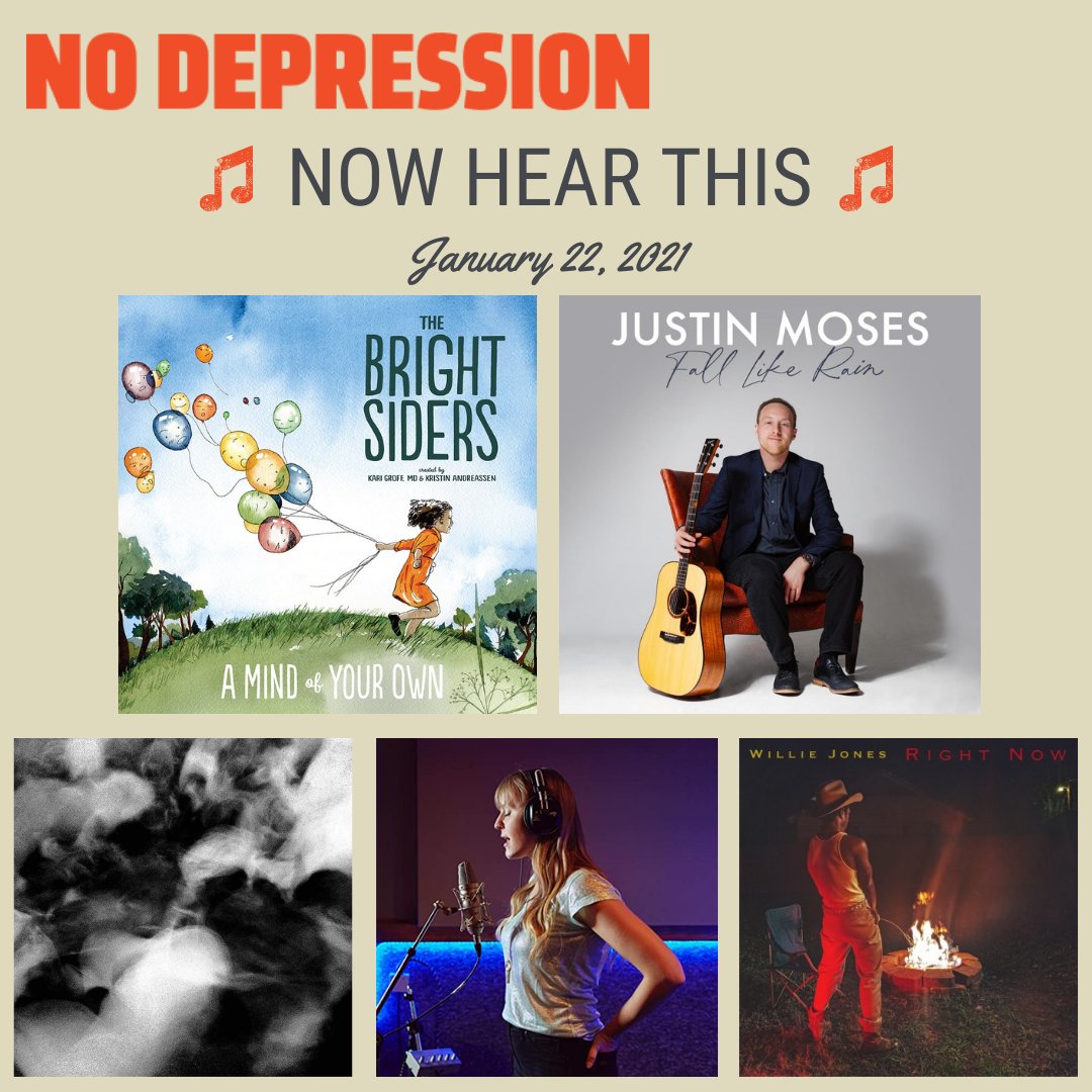 🤩 #NewMusicFriday

Featuring new releases from <a href="/TheBrightSiders/">The Bright Siders</a>, <a href="/JustinMoses2/">Justin Moses</a>, Mason Lindahl, <a href="/annalaube/">Anna Elizabeth Laube</a>, and <a href="/WillieJones/">Willie Jones</a>!

💿 Latest album reviews: nodepression.com/album-reviews