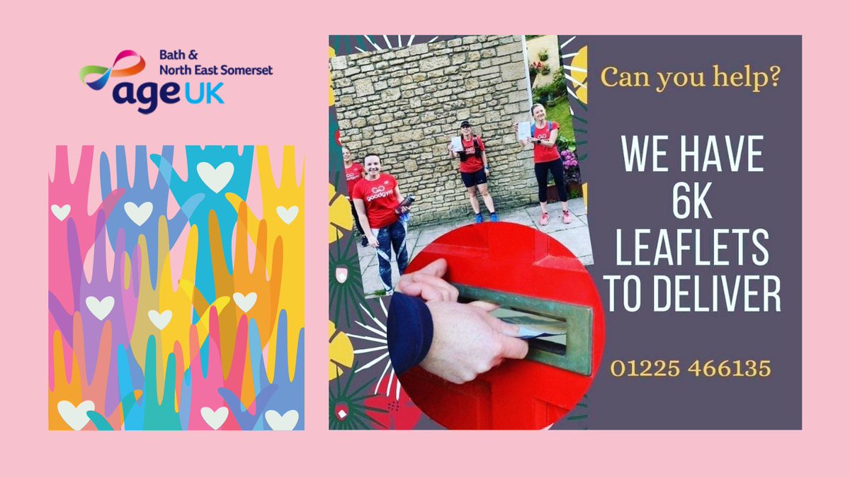 Exercise and helping your community What could be better?

Please get in touch if you can help advice@ageukbanes.co.uk 01225 466135

<a href="/AgeUKBANES/">Age UK BANES</a> <a href="/compassioncb/">Compassionate Community</a>  #compassionatecommunity #volunteer #bettertogether