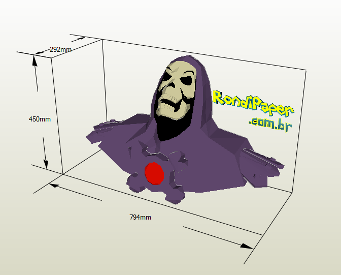 MPapercraft's tweet photo. Modelo de #papercraft de pared de #Esqueletor de la serie animada #HeMan #MundoPapercraft #PapercraftGratis
https://t.co/eGDpP02iJ4 https://t.co/GeSsMALAc6