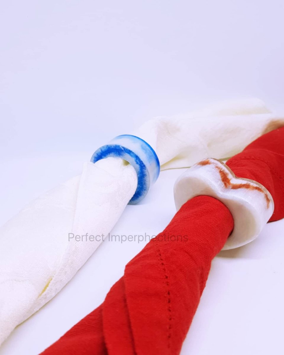 imperphections's tweet photo. These modern napkin four set rings to keeps your table fresh, tidy and stylish.
So you can come shop with us to the link in the below.
https://t.co/so8P3w0zMU
#ownbusiness #resinart #homedecor #BlackOwnedBusiness #womenownedbusiness #website #napkinrings #dinnerdecor https://t.co/bCWTbrXkWj