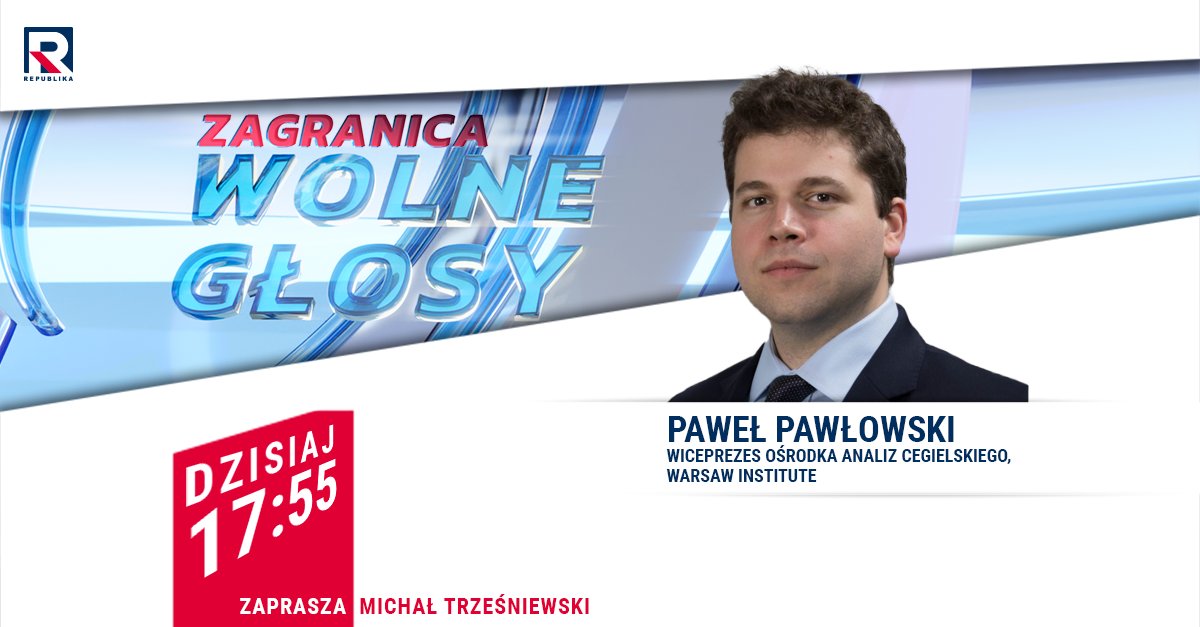 RepublikaTV's tweet image. #WolneGłosy | #Zapraszamy na #program z Paweł #Pawłowski 
#włączprawdę z #TVRepublika