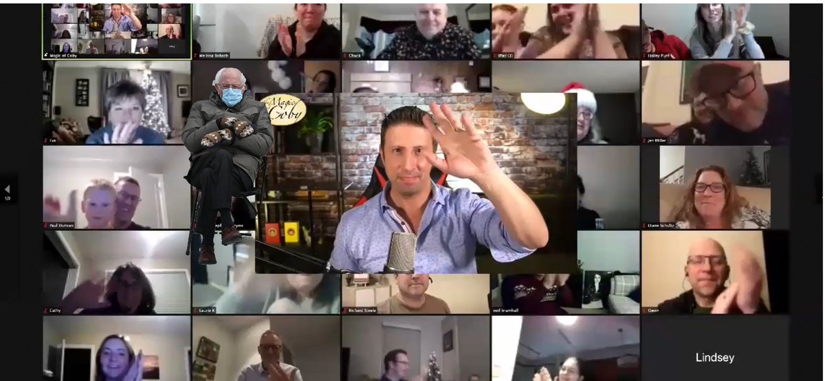 We had a special guest attend my virtual show. 😂😂😂