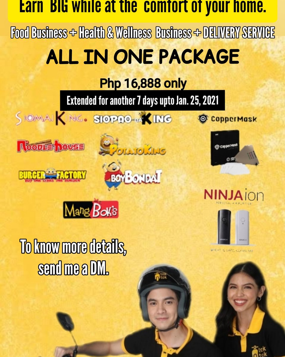 Gusto mo bang kumita? Hindi lang extra kita, kundi Legit na kitaan talaga. Ito ung negosyo na kahit 18 years old ka o 80 years old pwedeng pwede kang magkaroon ng income kahit nsa bahay ka lang, Gamit ang mobile phone mo at internet connection. DM mo ako to know more 🥰🥰🥰