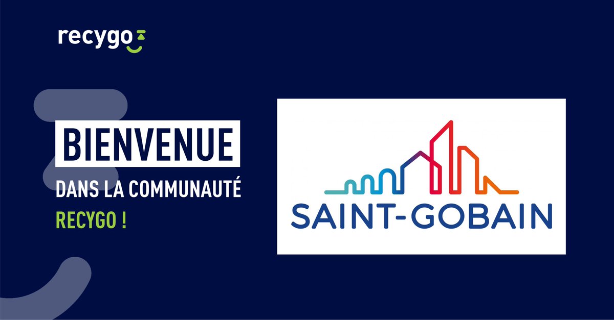 recygo's tweet photo. #TRIDECHETS | @saintgobain prend le tri en marche grâce à un partenariat signé avec #RECYGO ! L'objectif : trier et recycler l'ensemble des déchets de bureau sur leur réseau de sites 💪Merci pour votre confiance ! https://t.co/1p3Tp6X76y