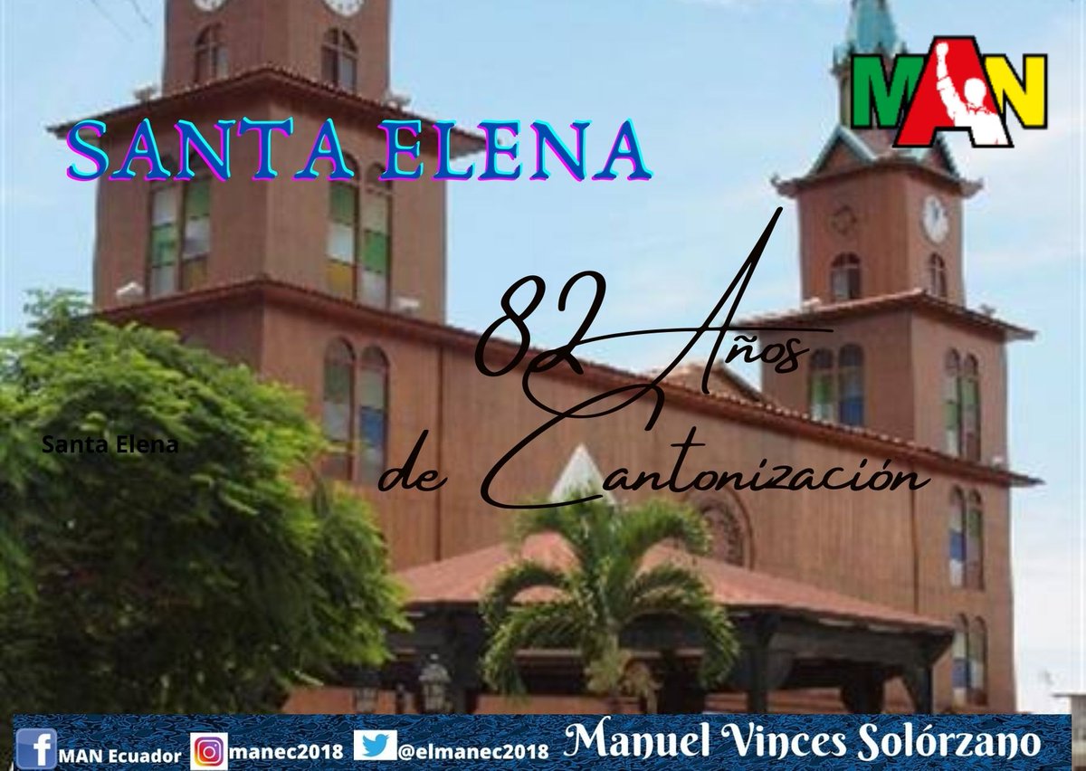 elmanec2018's tweet photo. Los integrantes del Movimiento Alfarista Nacional MAN y su Director Nacional Ing. Manuel Vinces Solórzano, saludan al cantón Santa Elena de la provincia de Santa Elena, por celebrar hoy 82 años de Cantonización.🇪🇨🤝

¡VOTA POR TI, POR TU FUTURO!  ¡ VOTA CON RESPONSABILIDAD! https://t.co/a4N4M3RJMW