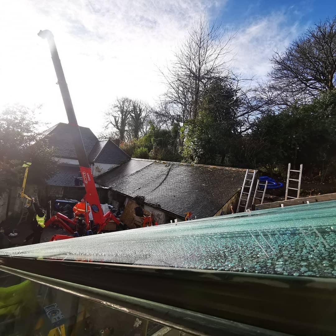 morelightglass's tweet photo. The Team working on an install in Penzance ,A beautiful glass extension :-) #Glasspace #Morelightglassdesign #Moderndesign #Bespoke #Penzance https://t.co/bx5EgROID2