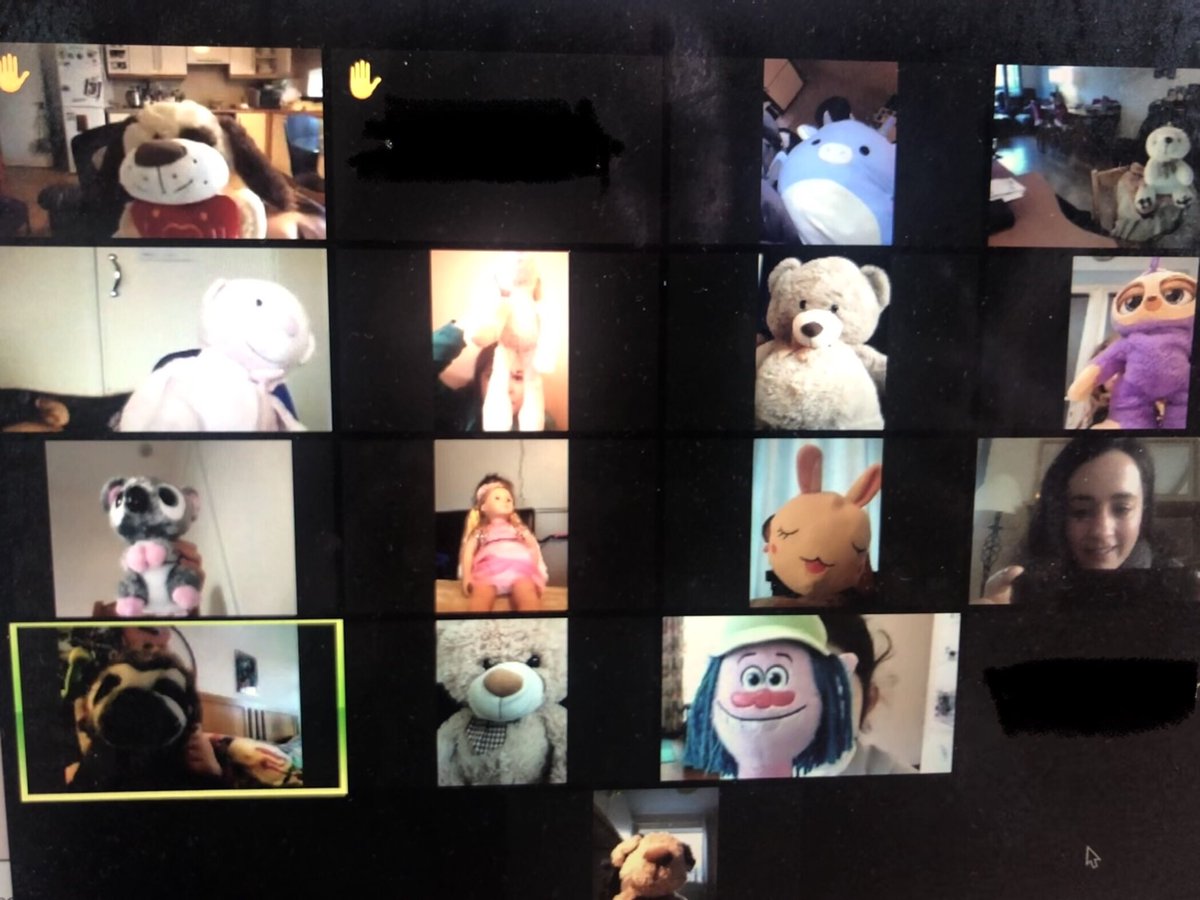 Full house for Zoom this morning!