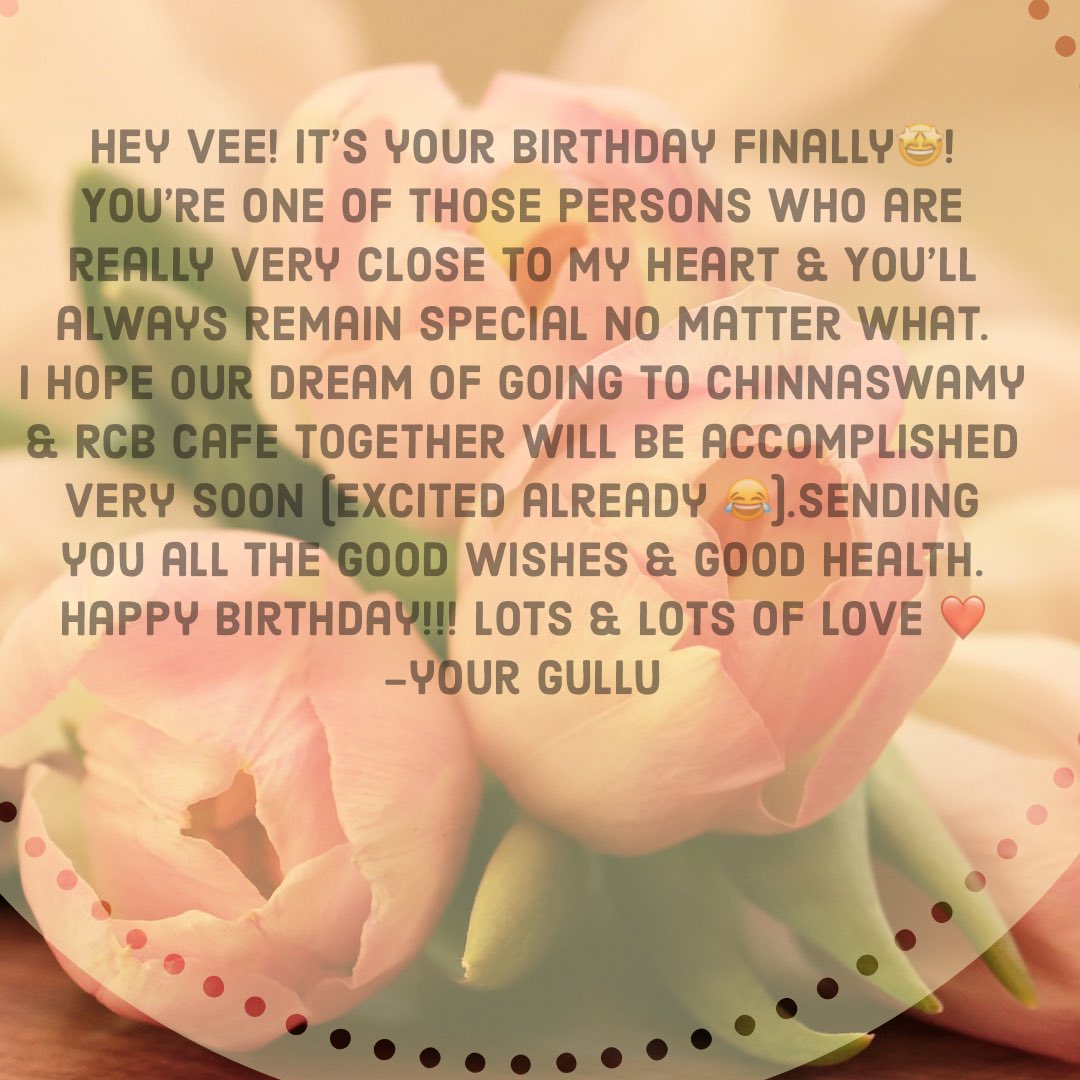 From  @Saurabhhh_  #HappyBirthdayVee