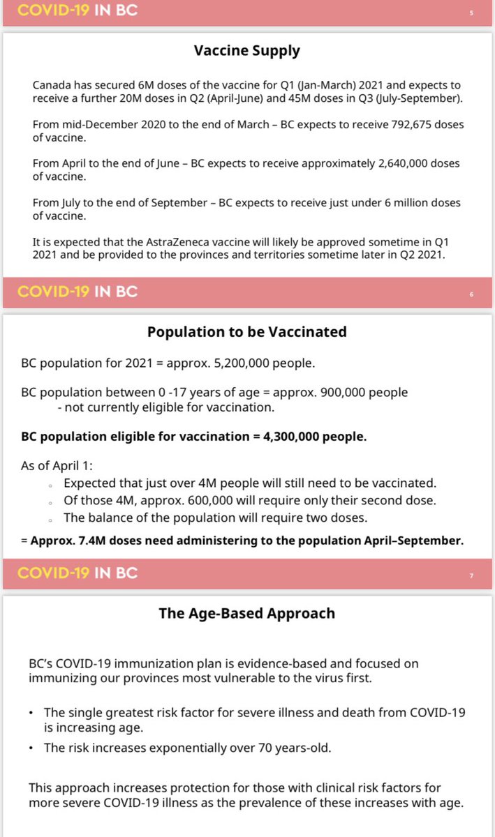 Provincial Health Officer Dr. Bonnie Henry says  #BC is still on target to administer more than 150-thousand doses BEFORE February. Phase 2: February-March could see nearly 400-thousand doses delivered. Mass vaccinations slated to start in April.  #bcpoli  #COVID19