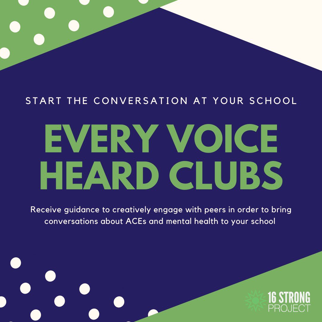 16StrongProject's tweet image. 2 NEW PROGRAMS! Start the conversation in your community and be a part of something big!