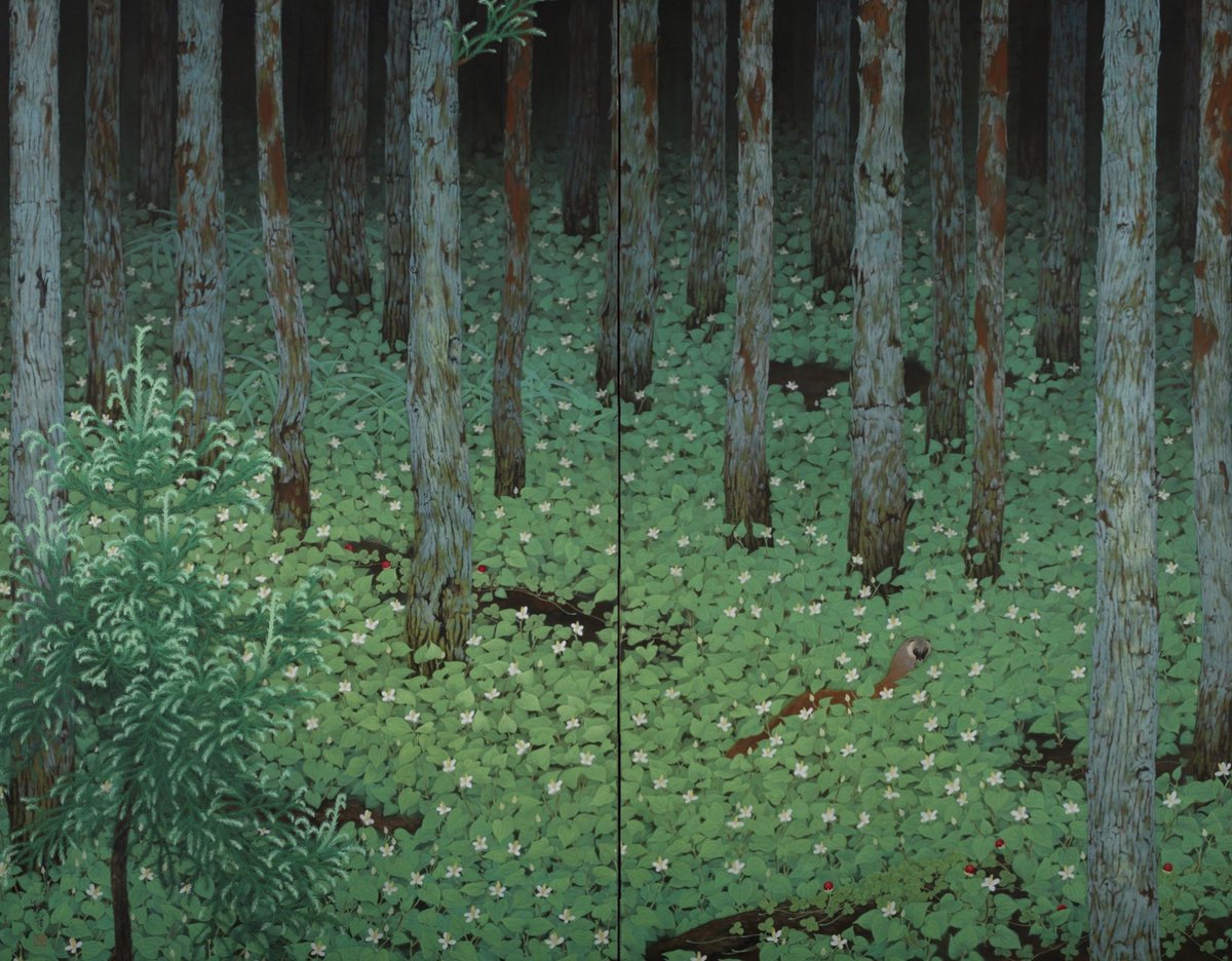 森 (Mori, Forest)
1928
Katayama Bokuyo