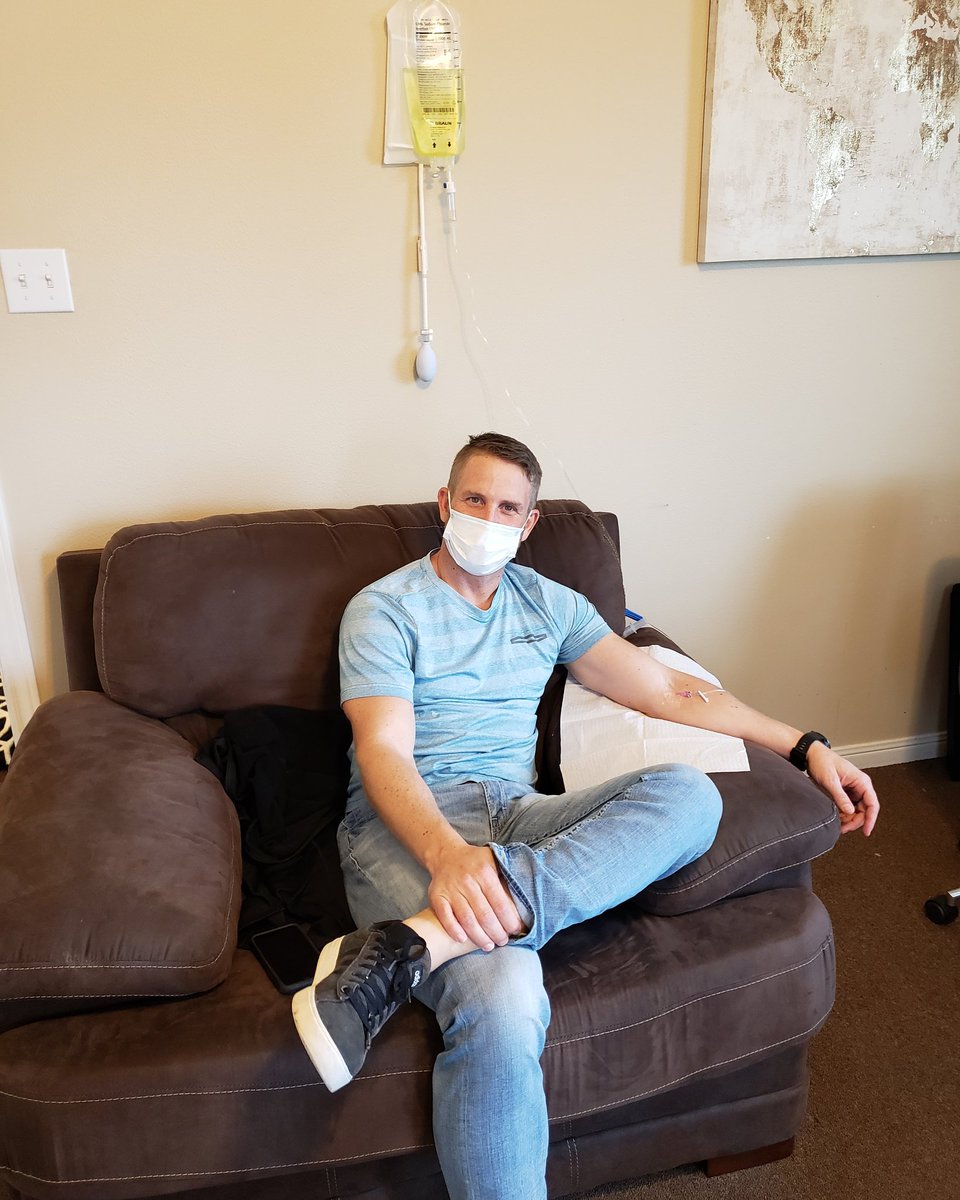 Look who is here! The owner of the <a href="/behuemn/">huemn - optimization + longevity</a> , Bill, is getting dripped! Thanks for stopping by! 

#dripHTX #ivhydration #huemn #collaborate #businesspartners #cryotherapy #cryo