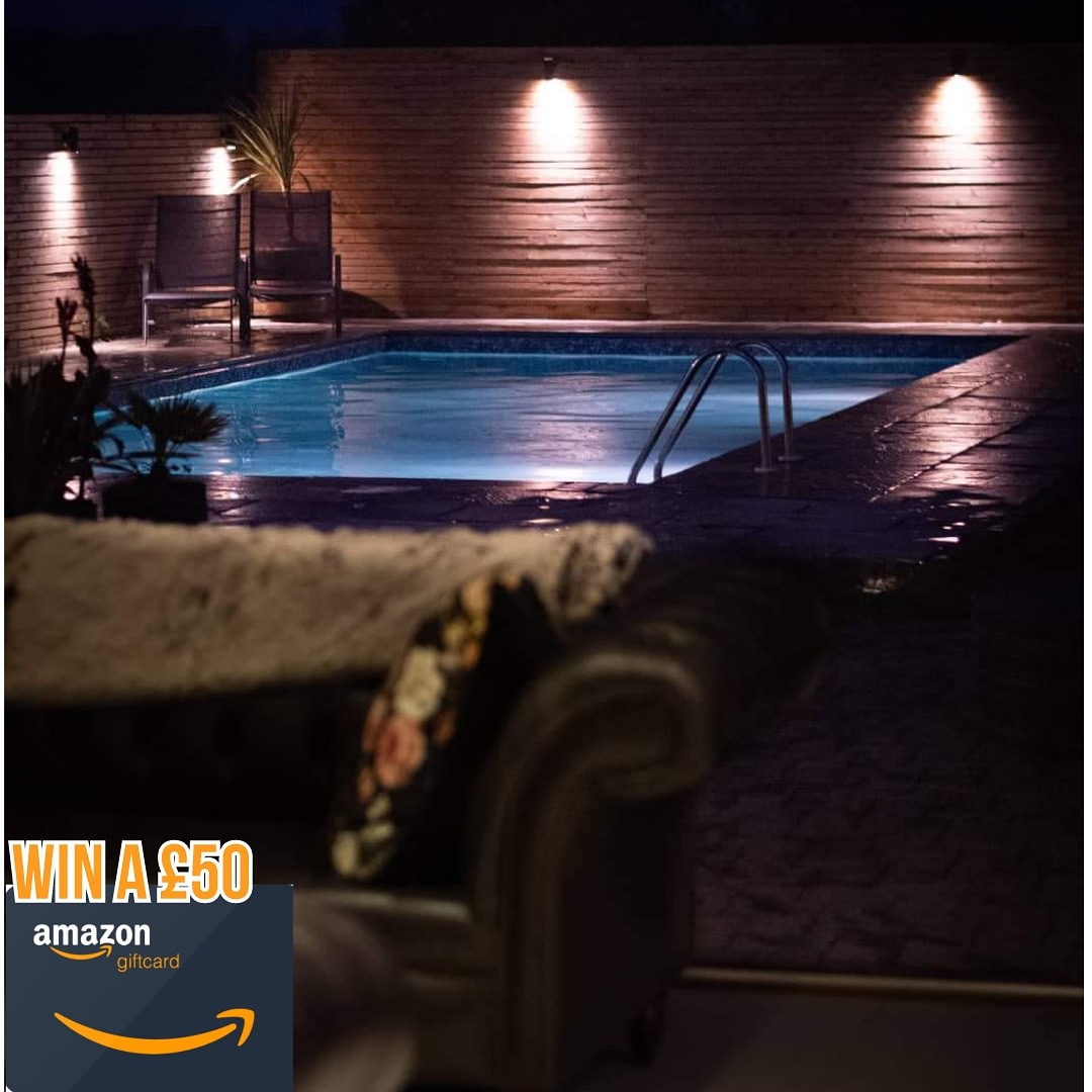 Over on Facebook or Instagram now...your chance to win an amazing £50 amazon voucher, courtesy of The Cliffe Studio!

#TheCliffeStudio #LookForward #Competition #Freeprizedraw #like #follow #enter #Facebookcompetition #Draw #freedraw #instacomps #luxury #heatedpool #swimmingpool