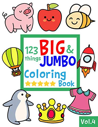 Download Download Pdf 123 Things Big Jumbo Coloring Book Vol 4 123 Pages T