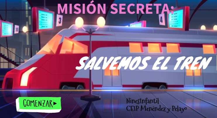 ninesInfantil's tweet photo. Intensa vuelta a las clases presenciales. Comenzamos reto con una misión apasionante de la mano de 
@genially_es: el breakout "Salvemos el tren". Motivación, desafío, trabajo cooperativo, conexión curricular a manos llenas. 
https://t.co/MoLwCsxDhY https://t.co/sT1ghoAPyX