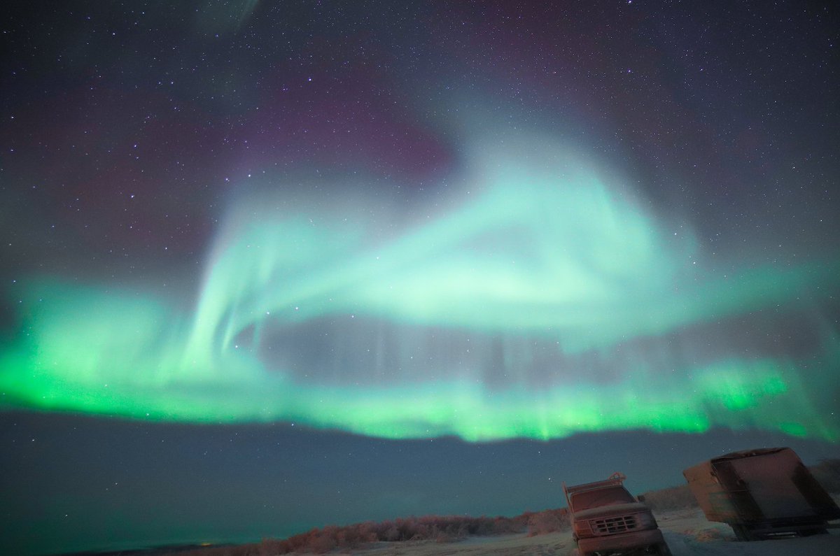 TBEExplorer's tweet image. Such stunning colours in this shot of the Northern Lights over Fairbanks, Alaska.
⁠
Such an incredible experience seeing this spectacular act of nature unfold before my eyes.⁠ A highlight of my life!⁠
⁠⁠
#northernlights #alaska  #solofemaletravel #thebrighteyedexplorer