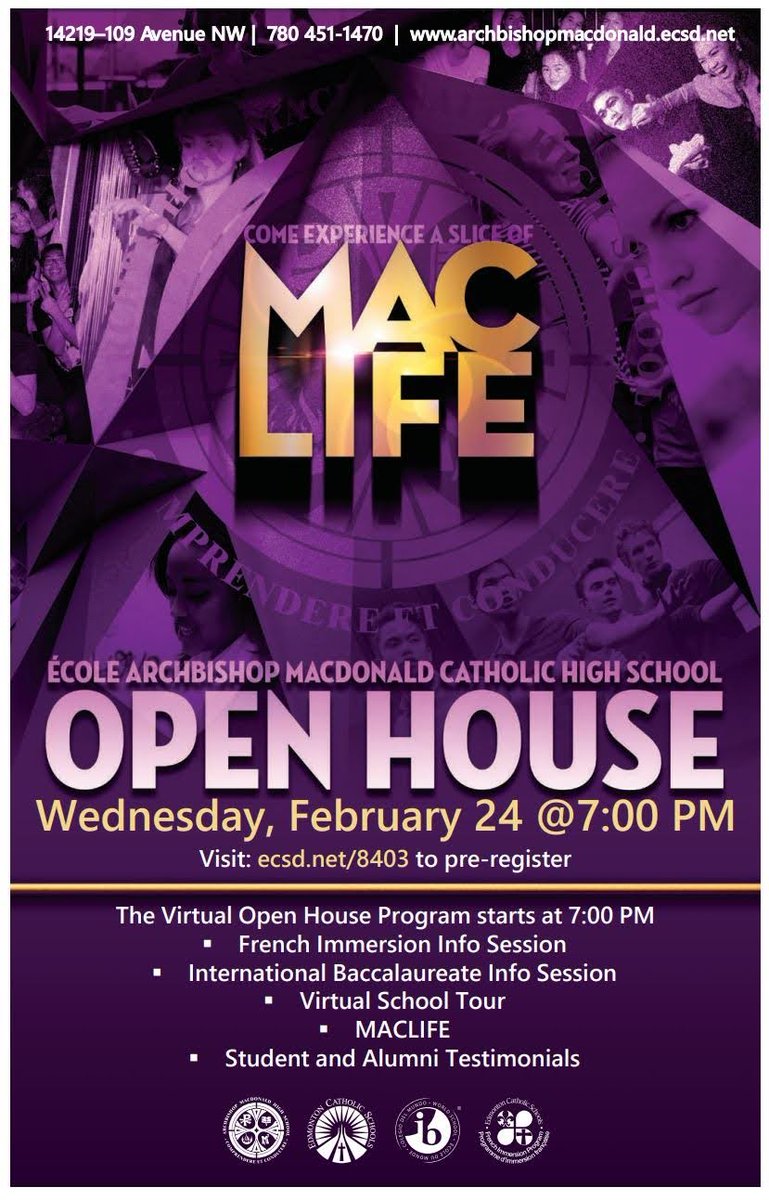 Mark your calendars!