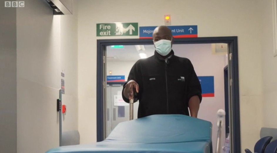 NHSBartsHealth's tweet photo. Barts Health is a group of hospitals all working together to care for east London. 

In tonight’s @BBCLondonNews, @karlmercer and his team capture how our hospitals and staff work as one to respond to the #pandemic.

🎥Watch it here: https://t.co/fWDFJfP5yH

#TeamBartsHealth https://t.co/h0OVyrDBON