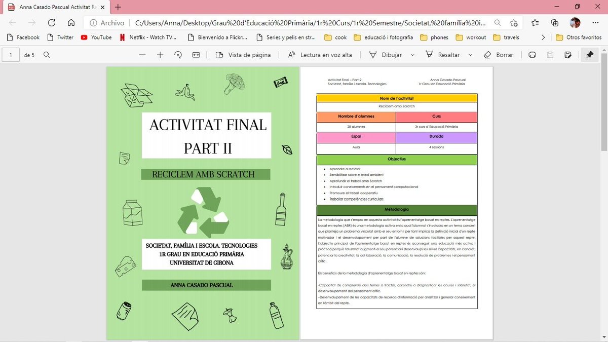 annnafearless's tweet photo. Ja he acabat les tres parts de l'examen de #ticalescola Mai m'havia passat tanta estona seguida reflexionant, treballant i creant per a una assignatura. Hi ha molt d'esforç i dedicació al darrere. Podeu veure la meva última part de l'examen aquí : https://t.co/dvUEyzMFWF https://t.co/HxogZSnTKi