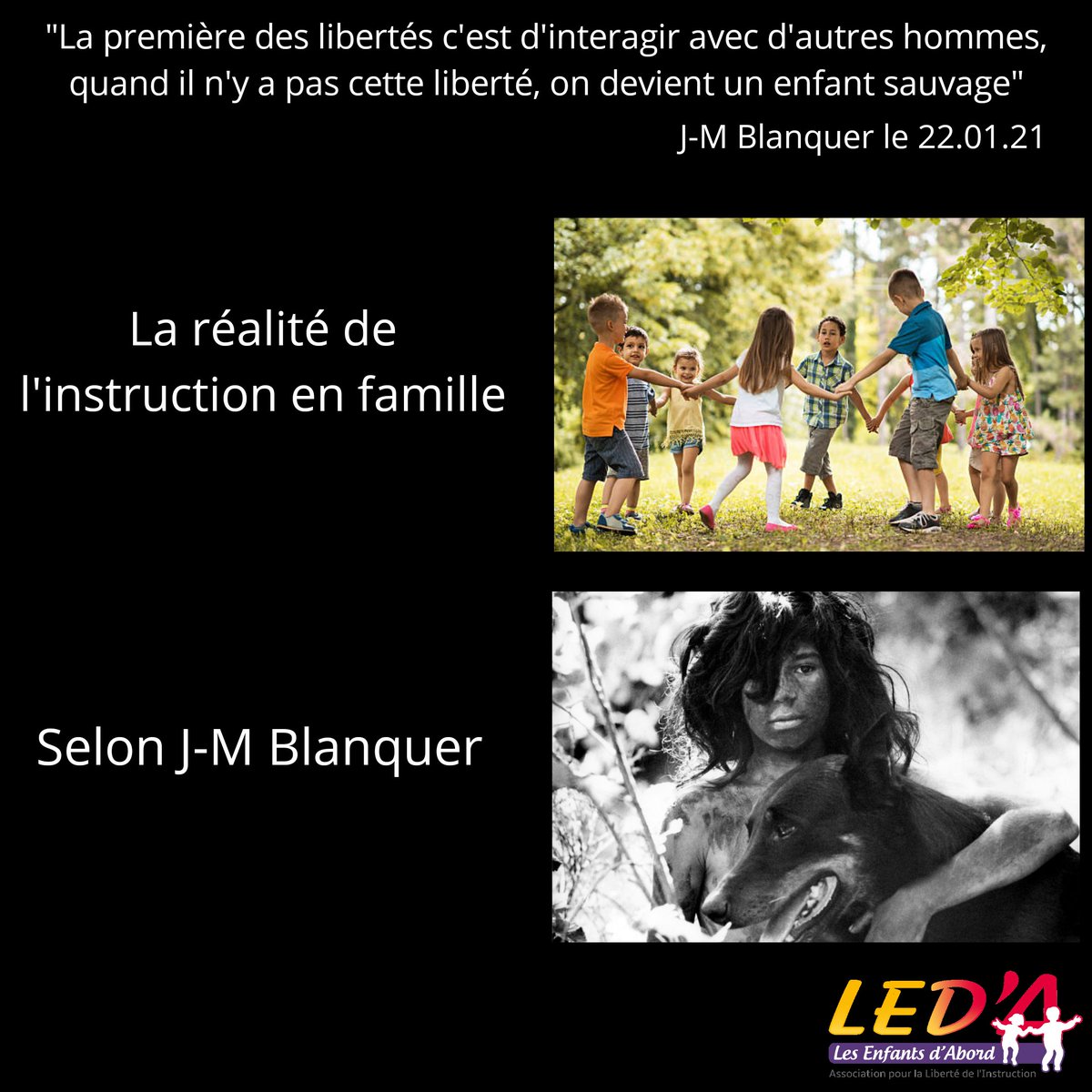Monsieur Blanquer ou l'art des images hors de propos. Une des pépites  sortie des débats sur l'article 21 qui ont eu lieu ce jour. #IEF #2021sansarticle21