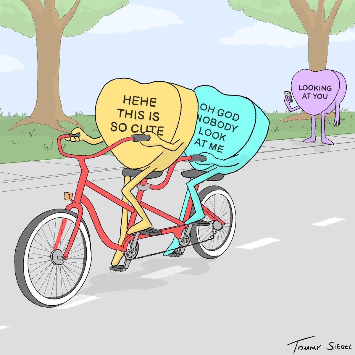 πππ Pre-order SIGNED COPIES of Candy Hearts by @TommySiegel! From the awkwardness of flirting during a pandemic to scrolling through disastrous dating profiles, this book hilariously captures the misunderstandings behind every relationship. https://t.co/zwIbtTiaWQ https://t.co/UiHw0qQR6R