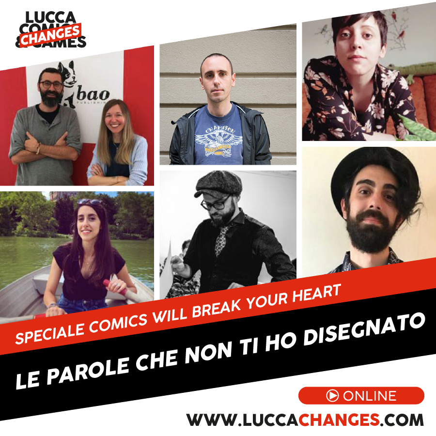 LuccaCandG's tweet photo. Durante #LuccaChaNGes, il Teatro del Giglio ha ospitato il live speciale "Comics Will Break Your Heart", in collaborazione con Bao Publishing e Storytel, dal titolo "Le parole che non ti ho disegnato". Sul palco un parterre di straordinari artisti
👉https://t.co/yvtAHNA3dB https://t.co/OhO0l9Us1v
