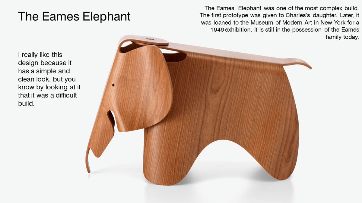DunhurstArts's tweet photo. Astin in B1T (Year 7) created a thoughtful #designer research presentation in our #onlinelearning #Design lesson focused on Charles & Ray Eames today, well done! #eames #virtualclassroom #designfromhome @DunhurstSchool https://t.co/Tojtd4lNX8