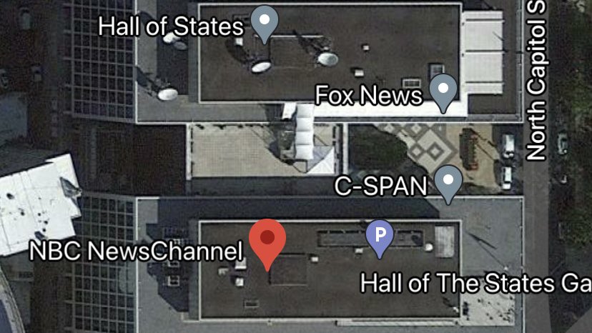 Hey  @NBCNews,  @FoxNews, and  @cspan, your offices in DC are two blocks from the Capitol. Have you offered any of your spaces to NG soldiers as a rest area?