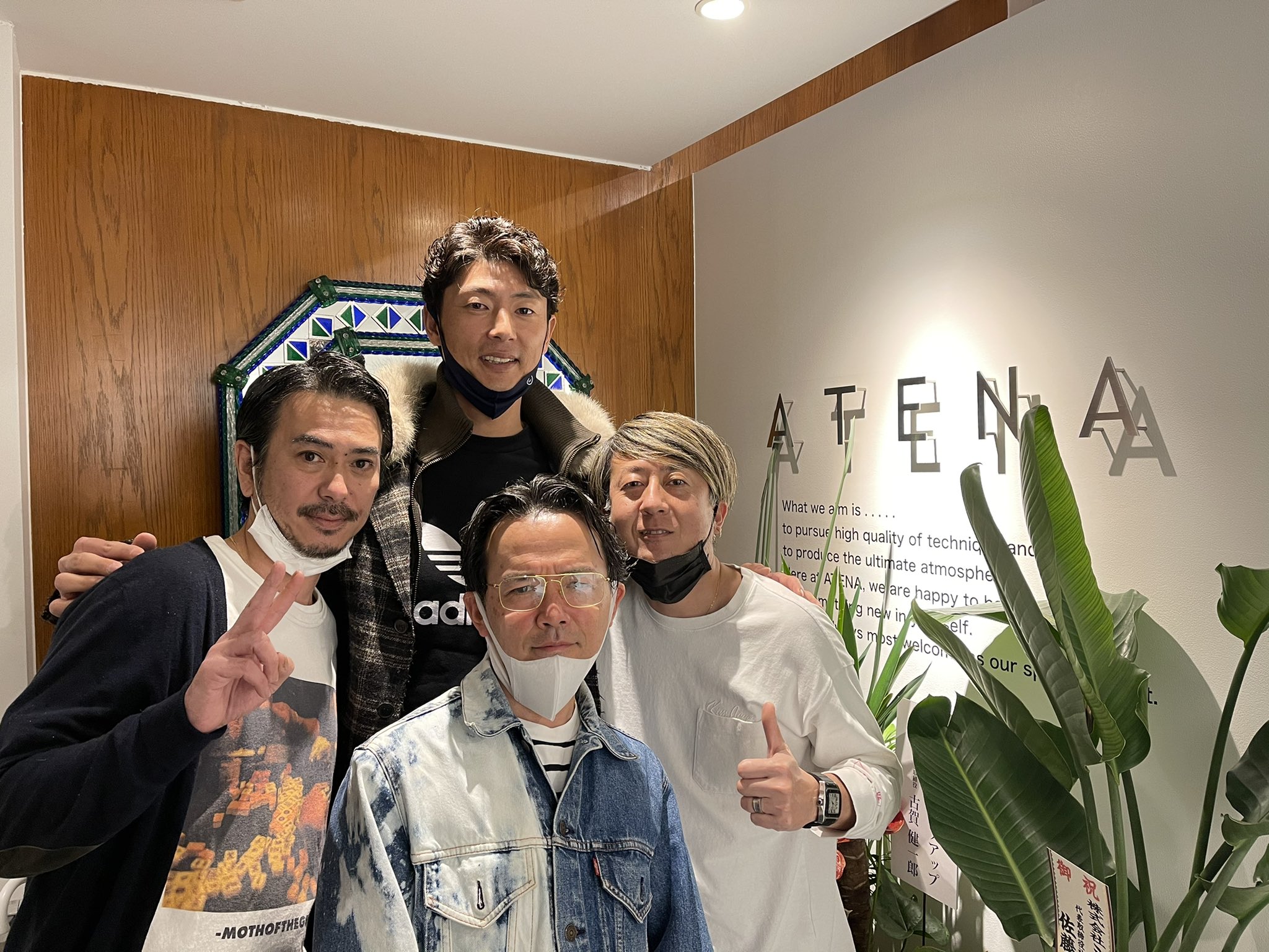 斉藤和巳 福岡 美容室 Atena かなり長年のいきつけ リニューアルオープン 福岡市中央区大名2 1 10ビームスビル5f 6f