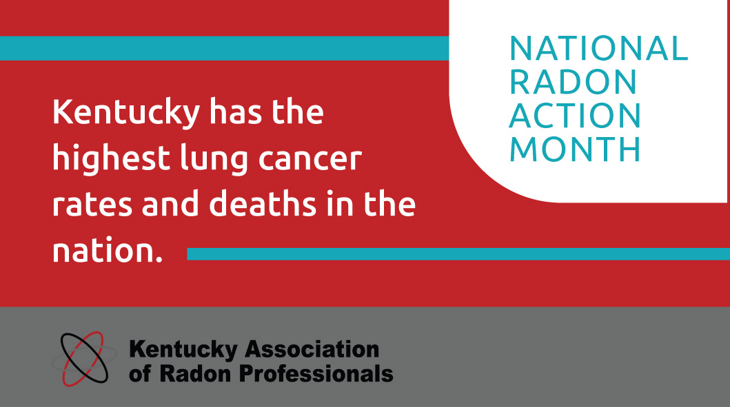 More than 2/3 of buildings in some areas of Kentucky contain radon concentrations above the EPA action level. This radioactive gas is the leading cause of lung cancer among non-smokers. Join the fight to raise awareness about the dangers of radon and test your home.