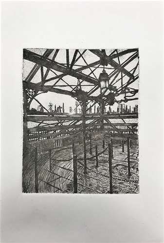 Congratulations to Megan Hedtke for earning a <a href="/artandwriting/">Scholastic Art & Writing Awards</a> Gold Key for her print, “The View From The Greenhouse”.