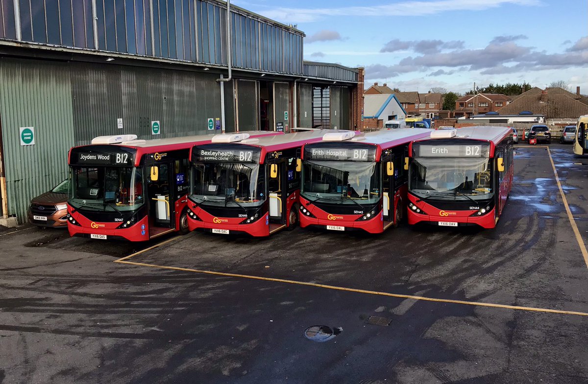 Last few checks are taking place today and Bexleyheath Bus Garage (BX) are ready to welcome route B12 back home from first bus tomorrow...<a href="/Go_Ahead_London/">Go-Ahead London</a>