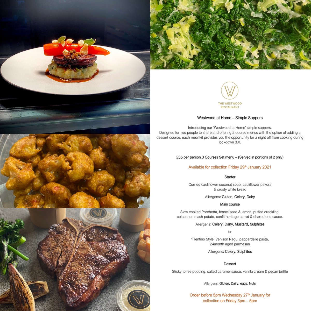 The_Westwood's tweet image. Next weeks menu now live on the website - if your looking for a #Simplesupper or #steak we have both order to dine@thewestwood.co.uk Please retweet thanks 😊 ⬇️🐷🐷👌