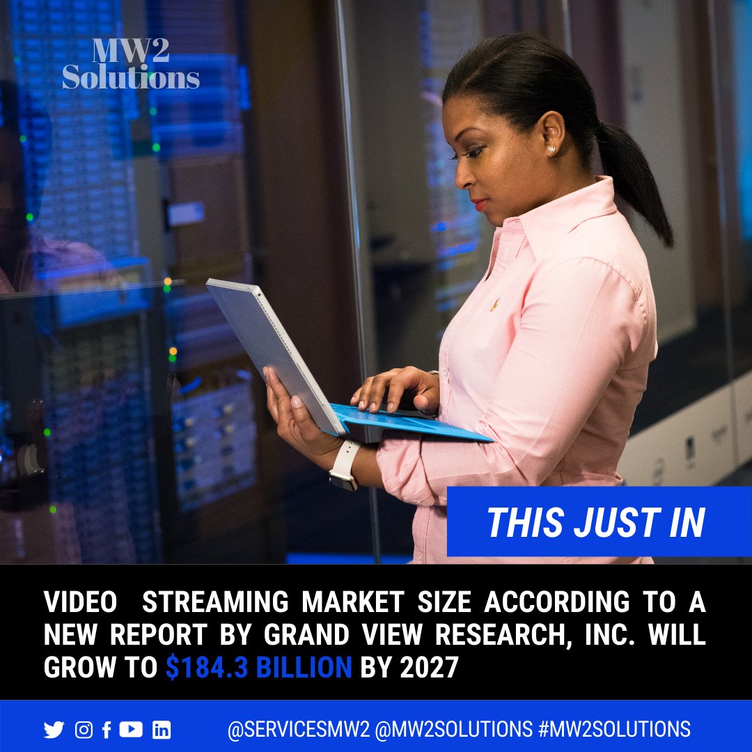 ServicesMw2's tweet image. Don&apos;t just keep up with trends, stay ahead of them. People are visual and remember 95% of content when its a video. 81% of businesses are already using videos for marketing and that number is rapidly growing. Are you keeping up with your competition? #digitaltrends #mw2solutions