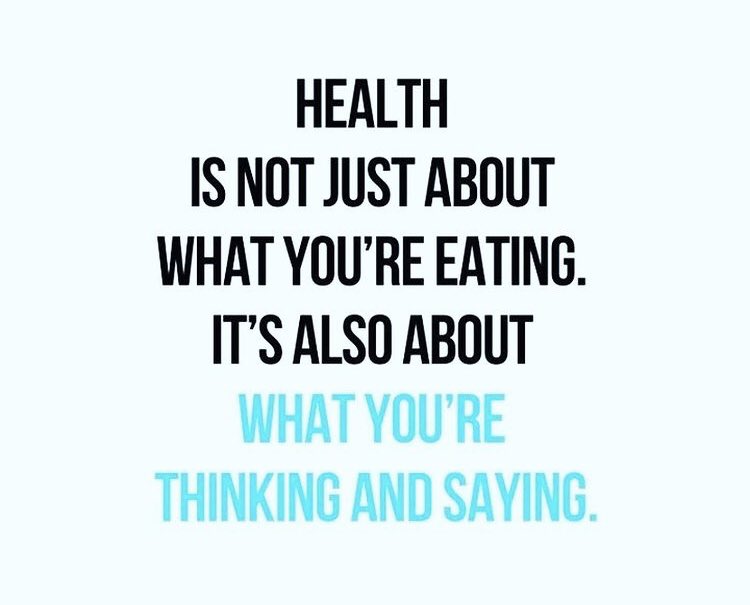 t1namccab3's tweet photo. Health is all encompassing. Start with your thoughts! https://t.co/EfQBhoXizu