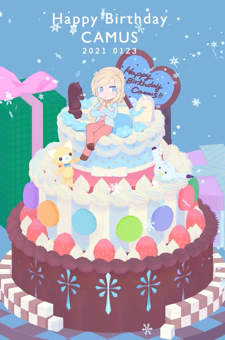 カミュお誕生日おめでとう?ソロ新曲すごく楽しみです またステージで歌う姿が観れる日を楽しみにしています 良い一年になりますように!
#utapri_camus_BD2021 
