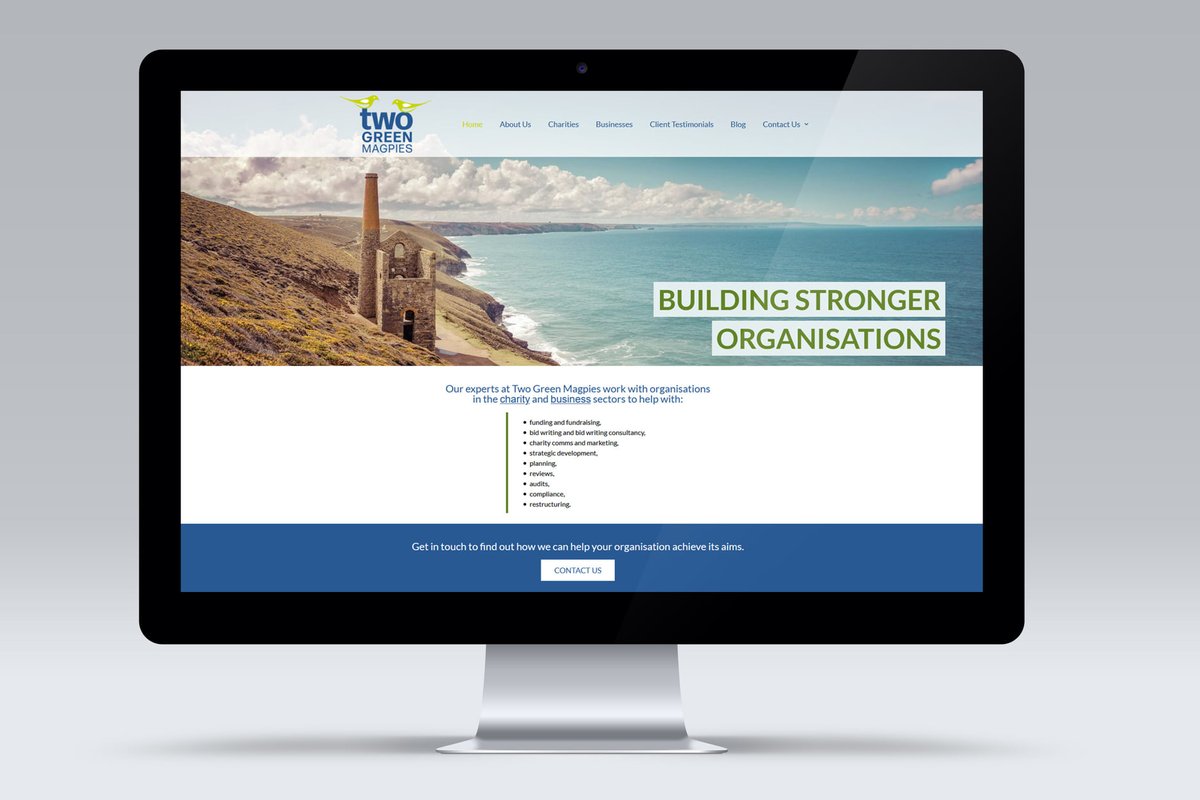 We worked with Content Designer <a href="/MarkRPicken/">Mark Picken</a>, and Marie from <a href="/TwoGreenMagpies/">Marie Preece</a>, to redevelop their website to a more user friendly system whilst adding some additional features.

They can help your charity or business with a variety of services - twogreenmagpies.com