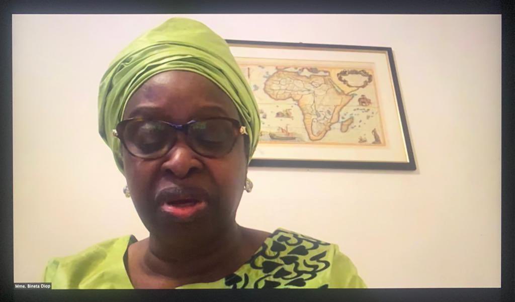 BinetaDOfficial's tweet photo. My office will continue to monitor the implementation of Women Peace Security agenda and work together with all stakeholders. In February, we will  publish our second  report on the achievement of my office. #STGHighLevelDialogue2 #SheLeadsPeace https://t.co/QkyEYRuc38