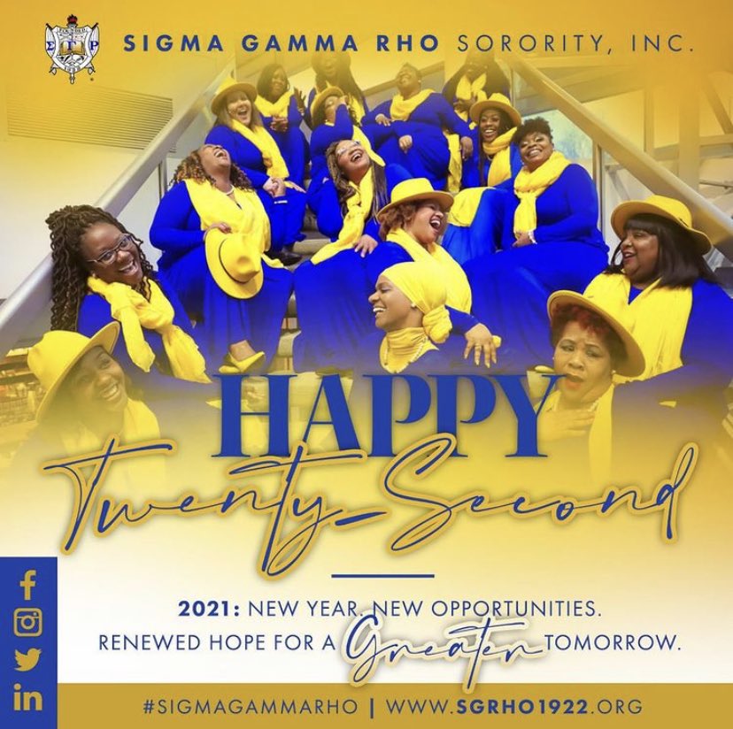 sgrho_ios's tweet photo. Happy 22nd, Sorors! 💙💛 #sigmagammarho #sgrho #seregionsgrho #IconicIOS https://t.co/Ih02bcF5bQ