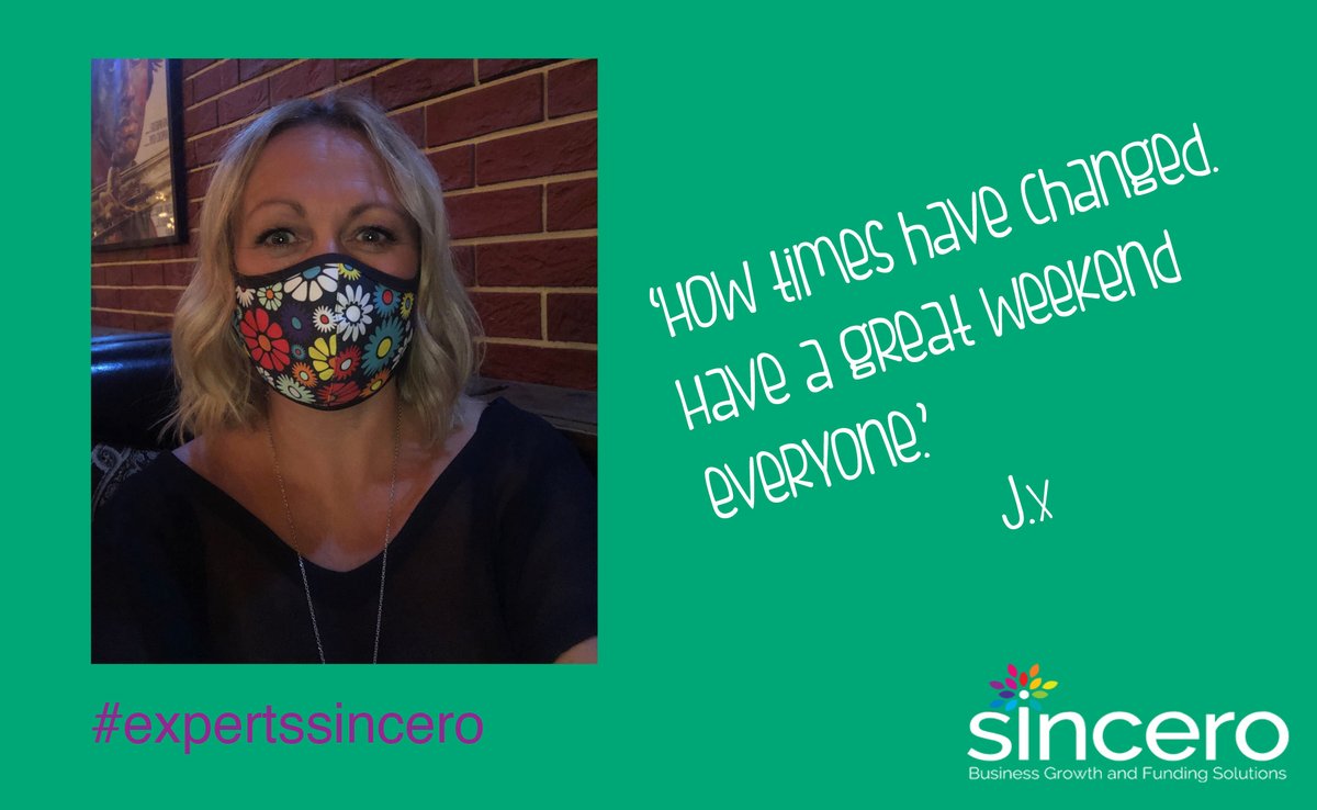 ExpertsSincero's tweet photo. Have a great weekend everyone, J.x

@julieskev  #expertssincero #staysafe #bekind #funfriday #facemask
#CBILS #BBLS #Researchanddevelopment #commercialloans #businessloans https://t.co/bBOZ6HMN7I