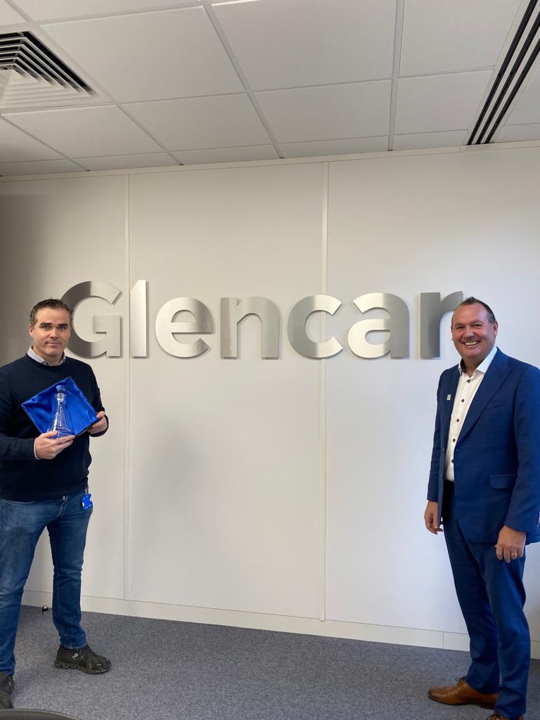 Here is Eddie McGillycuddy  <a href="/GlencarTweets/">Glencar</a>  receiving his BITA Recognition Award, from a distance, for his inspirational leadership. Well Done Eddie on this well deserved award!

Congratulations to all the other winners and nominees of our BITA recognition awards! 

#bitaawards