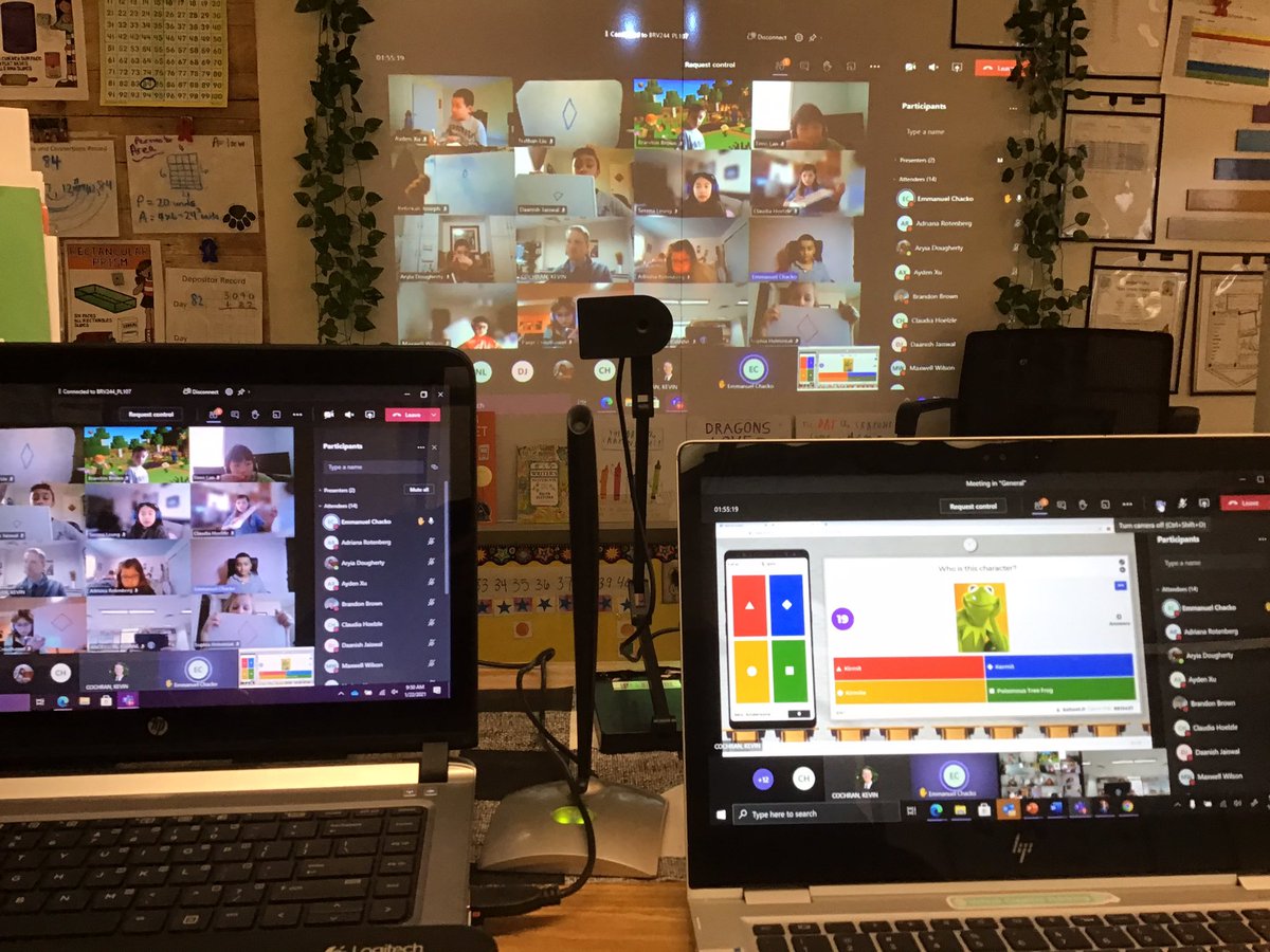 Our Friday is off to a great start! We started by selecting #deskpets and then played a fun round of <a href="/GetKahoot/">Follow @Kahoot</a> with <a href="/Kevin_H_Cochran/">Kevin Cochran</a> 🌟🦊🐯🦁🐸🐷🐹❤️