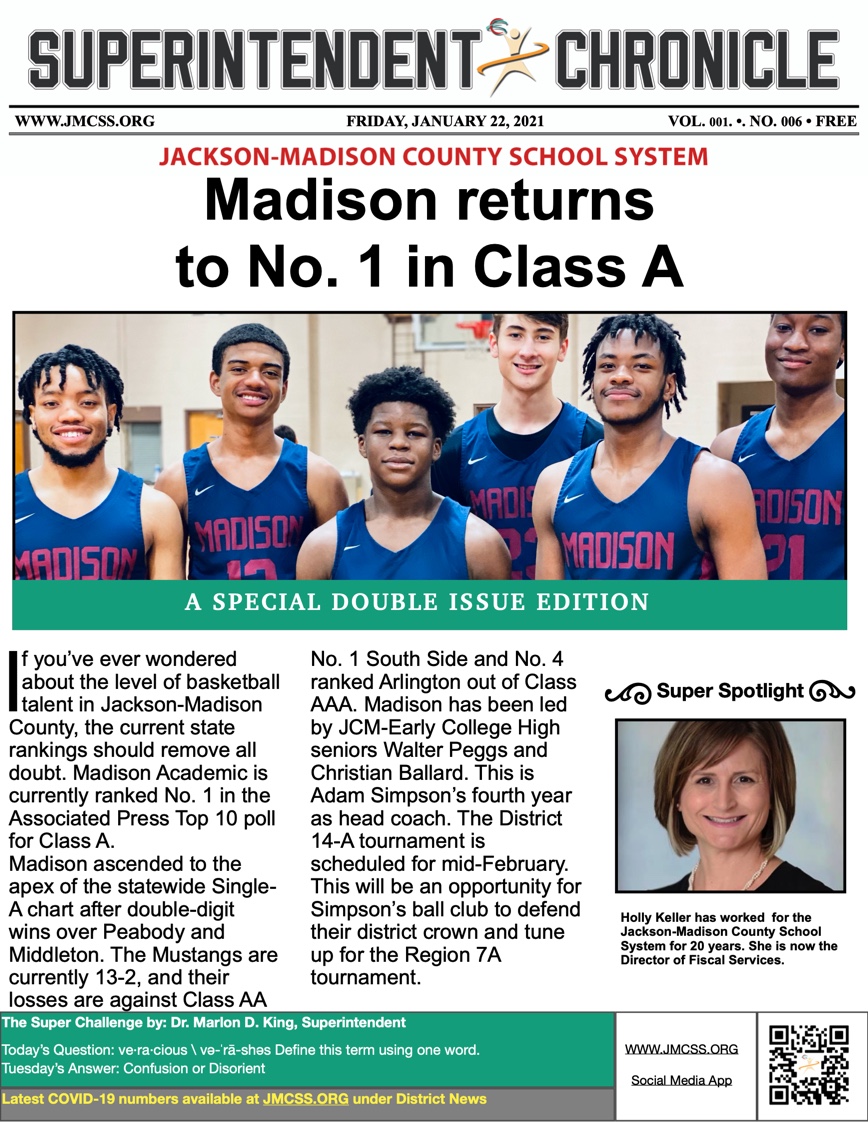 JMCSchools's tweet photo. A special #DoubleIssue edition 💯
#Winning https://t.co/qUG7aw8jrV