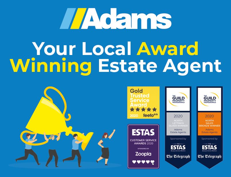 Looking for an award winning estate agent? Speak to the property experts at Adams Estate Agent in #StocktonHeath #Widnes and #Runcorn. We’re proud of our friendly and helpful teams. adamsea.co.uk