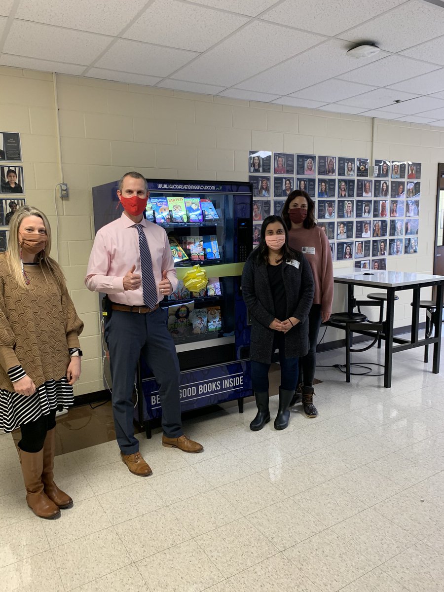 Abby Shapiro (@goshapiro) on Twitter photo Woohoo! Our @GlobalVending book machine is here! Huge thanks to <a href="/BarnwellPto/">Barnwell ES PTO</a> for making this dream a reality! Our ribbon ✂️ ceremony made for an exciting day for some iReady Reading Rockstars! 📚📚📚<a href="/TheBarnwellBeat/">The Barnwell Beat!</a> #fcsmeti #booksarebetterthandoritos Woohoo! Our @GlobalVending book machine is here! Huge thanks to <a href="/BarnwellPto/">Barnwell ES PTO</a> for making this dream a reality! Our ribbon ✂️ ceremony made for an exciting day for some iReady Reading Rockstars! 📚📚📚<a href="/TheBarnwellBeat/">The Barnwell Beat!</a> #fcsmeti #booksarebetterthandoritos