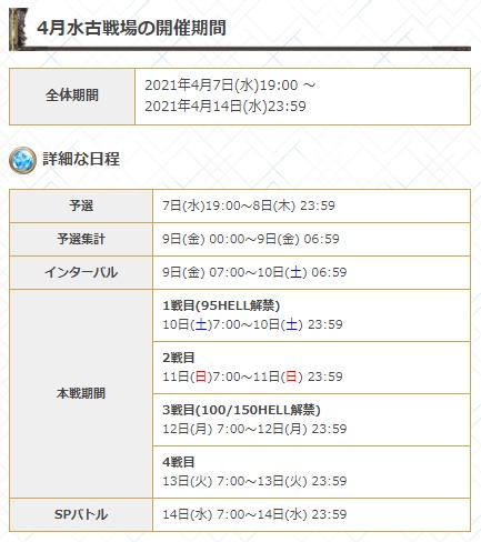 グラブル攻略 Gamewith V Tvittere 次回古戦場は4月7日 水 から水有利で開催決定 本戦1 2日目が土日 3 4日が平日の日程に 4月水古戦場の開催情報はこちら T Co Dyamij5ccy グラブル グラブル攻略 Gamewith V Tvittere 次回古戦場は4月7日 水 から水有利で開催決定 本戦1 2日目が土日 3 4日が平日の日程に 4月水古戦場の開催情報はこちら T Co Dyamij5ccy グラブル