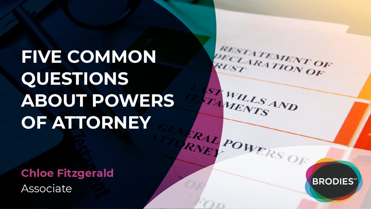Does a guardianship override a power of attorney? What is the difference between a power of attorney and a health care proxy? We consider some common questions about powers of attorney and how they operate: brodi.es/3sL5qRV #powerofattorney #planningforthefuture