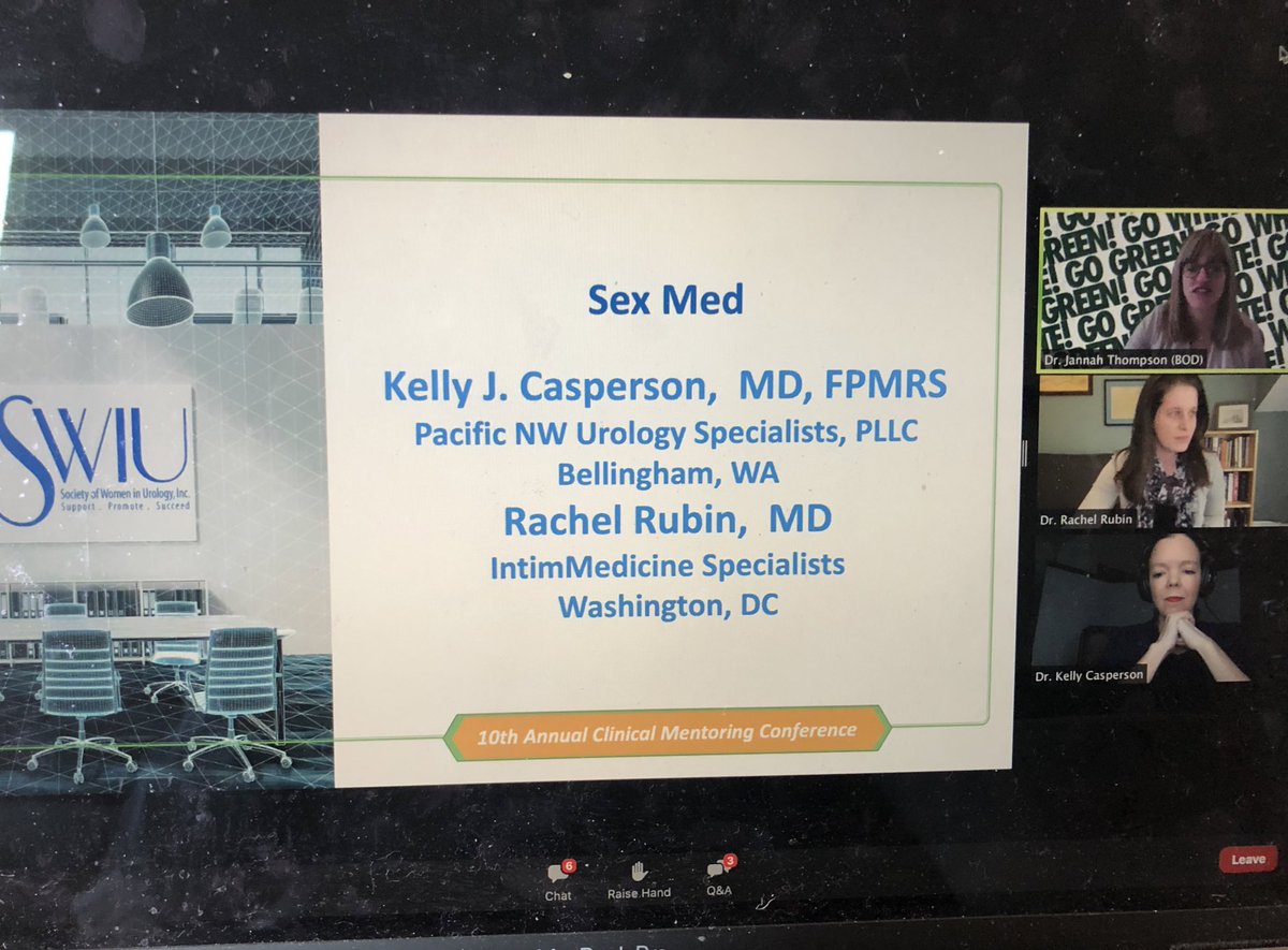 J Dickman (@dickman_jm) on Twitter photo Excited for this talk from our very own @rachelsrubin1 <a href="/GUUrology/">Georgetown University Urology</a>!! #SWIU2021 Excited for this talk from our very own @rachelsrubin1 <a href="/GUUrology/">Georgetown University Urology</a>!! #SWIU2021