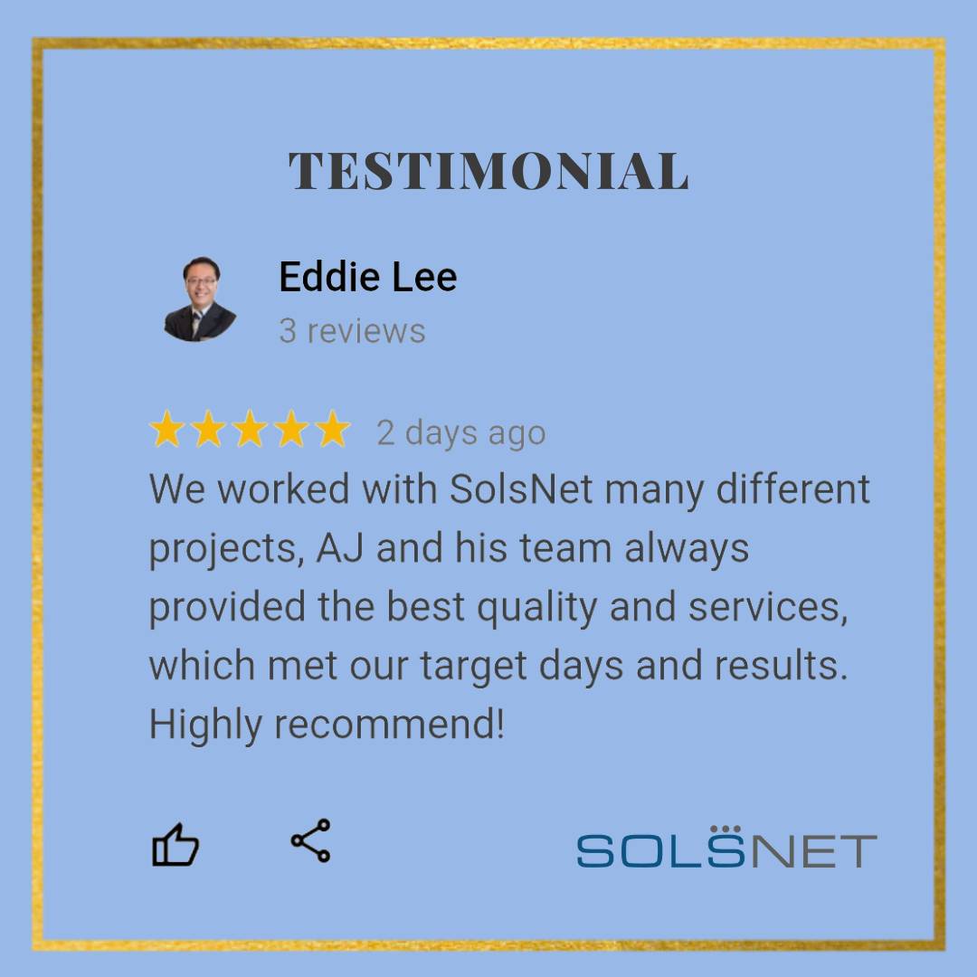 solsnet's tweet photo. See what our clients say about us. 😊❤️

https://t.co/xeVzxMGIvl

#digitalagency #clientfeedback #testimonial #reviews #onlinemarketing https://t.co/t9IuuA9PwV